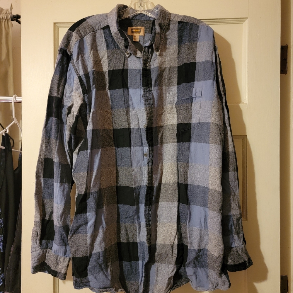 Mens flannel shirt XXL tall